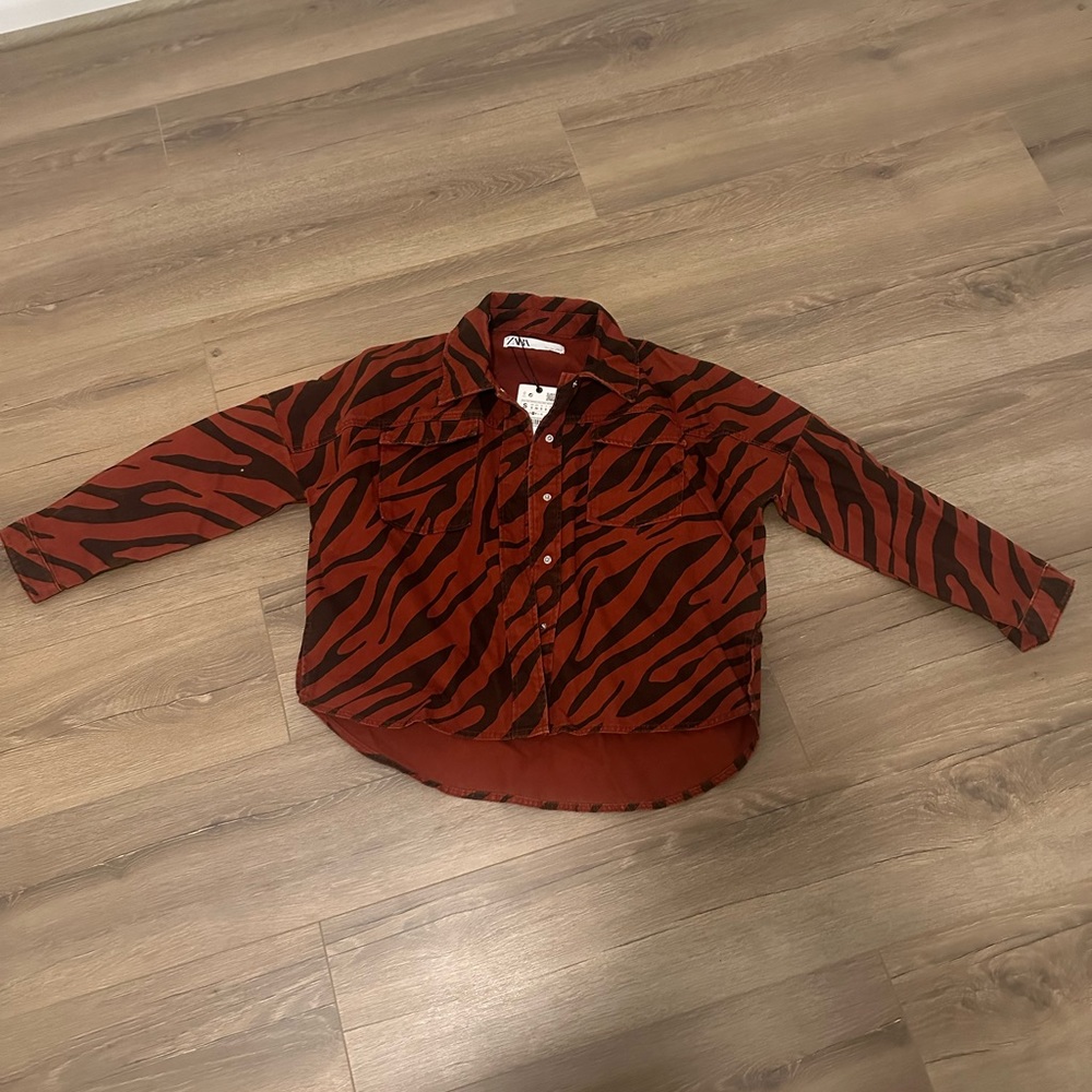 Zara denim overshirt